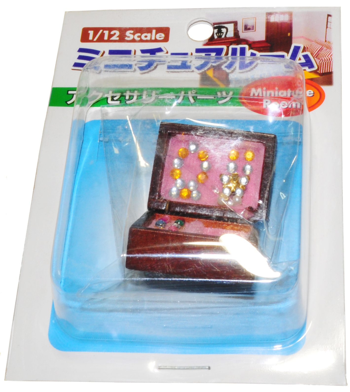 ミニチュアルーム　アクセサリーパーツ　宝石箱セット